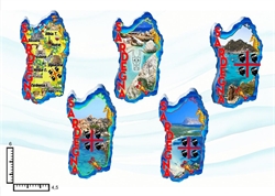 MAGNETE FUSTELLATO RESINATO SARDEGNA