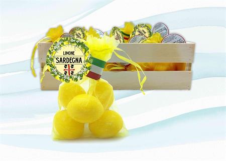 SACCHETTO 5PZ SAPONE LIMONE SARDEGNA