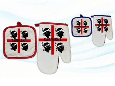 KIT GUANTO E PRESINA SUBLIMAZIONE SARDEGNA CARTINA