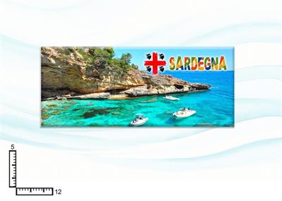 MAGNETE RETTANGOLARE RESINATO CM12X5 SARDEGNA