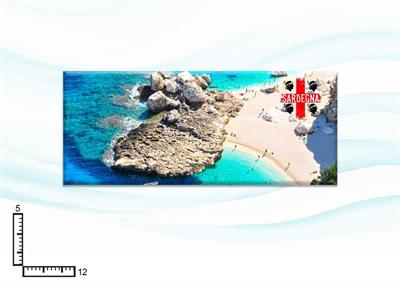 MAGNETE RETTANGOLARE RESINATO CM12X5 SARDEGNA