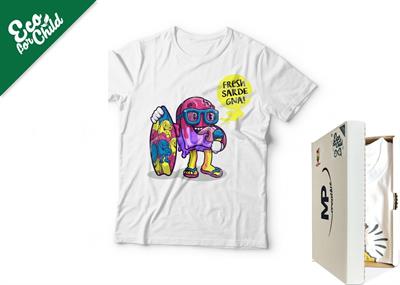 T-SHIRT BABY ECO SOGG.VARI FRESH 539 COL.BIANCO