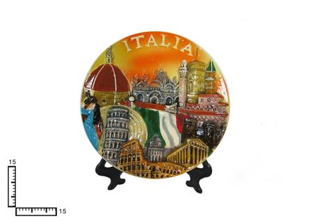 PIATTO CERAMICA CM15 GROUPAGE ITALIA
