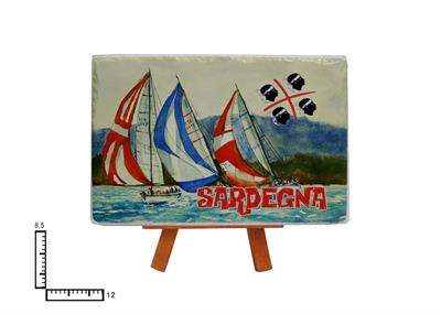 QUADRO RESINA EFFETTO MARMO CM8.5X12.5 PERSONALIZZABILE