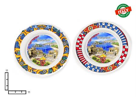 POSACENERE TONDO CERAMICA CM11 TAORMINA