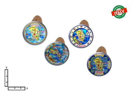 TAPPO GRANDE CERAMICA C/SUGHERO SALENTO