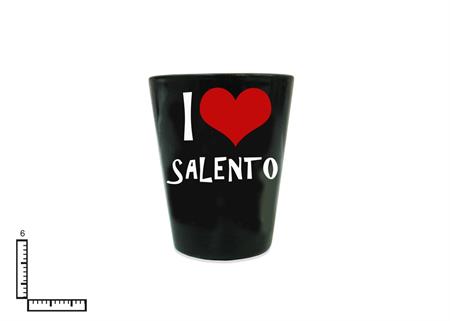 BICCHIERE VETRO SV. NERO CM6 SALENTO