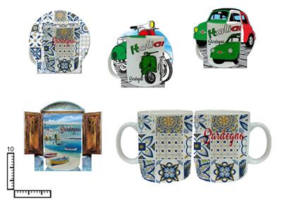MUG SUBLIMAZIONE BIANCO CM9X8.5 C/BLISTER PERSONALIZZABILE