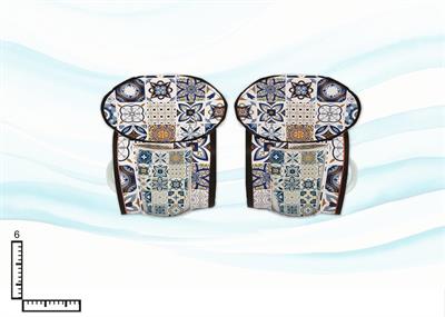TAZZINA CERAMICA IN BLISTER ROSONI