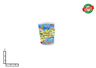 BICCHIERINO CONICO CERAMICA CM5 GARGANO