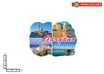 MAGNETE RESINA NUVOLA GARGANO