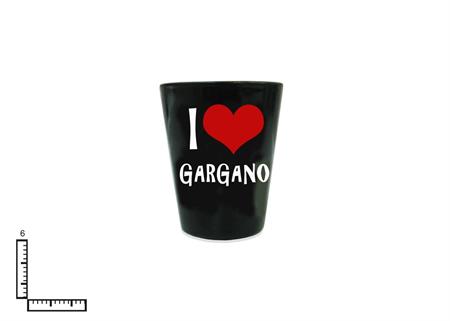 BICCHIERE VETRO SV. NERO CM6 GARGANO
