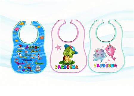 BAVAGLINO POLIESTERE/SPUGNA PERSONALIZZABILE