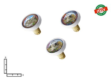 TAPPO GR. C/SUGH. CERAMICA-RESINATO ERICE