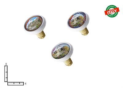 TAPPO GR. C/SUGH. CERAMICA-RESINATO ERICE