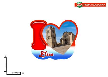 MAGNETE RESINA I LOVE ERICE