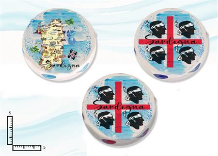 MAGNETE TAMBURELLO CERAMICA SARDEGNA