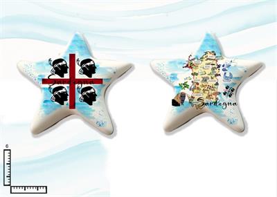 MAGNETE STELLA CERAMICA SARDEGNA