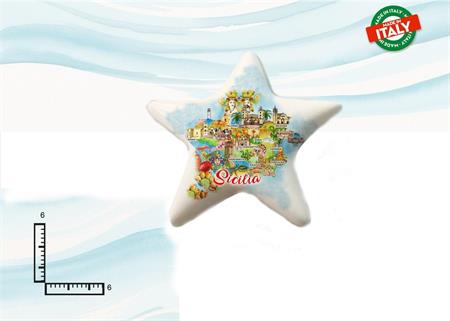 MAGNETE STELLA CERAMICA SICILIA