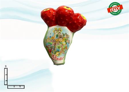 MAGNETE FICO D'INDIA CERAMICA SICILIA