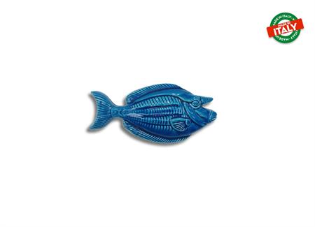 MAGNETE PESCE UNICORNO CA.CM7 BLU CERAMICA