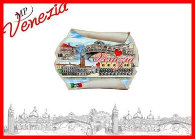 MAGNETE RESINA PERGAMENA CM7.5X5 VENEZIA