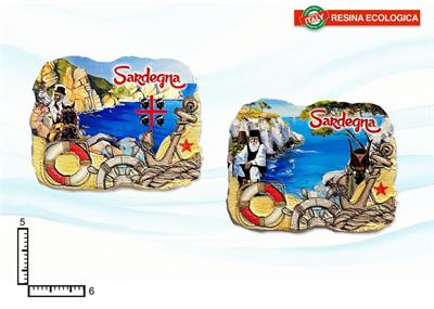 MAGNETE RESINA NAUTICO SARDEGNA