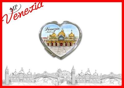 SPECCHIO CUORE CM 6X7 VENEZIA