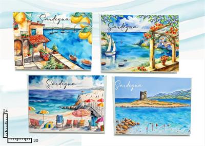 TELA CANVAS CM30X24 SARDEGNA S/4