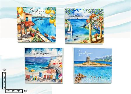 TELA CANVAS CM10X10 SARDEGNA S/4