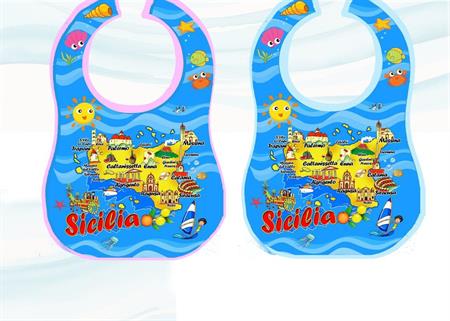 BAVAGLINO POLIESTERE/SPUGNA SICILIA CARTINA