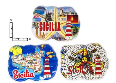MAGNETE RESINA FARO SICILIA