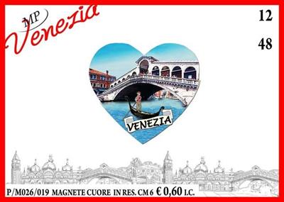 MAGN. CUORE CM 6 P. RIALTO VENEZIA