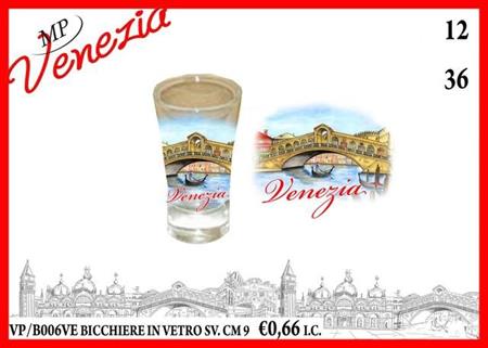 BICCHIERE VTR.SV.TRASP. CM 9 VENEZIA S/5