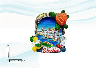 MAGNETE RESINA BOTTE SICILIA