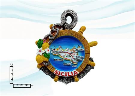 MAGNETE RESINA TIMONE SICILIA