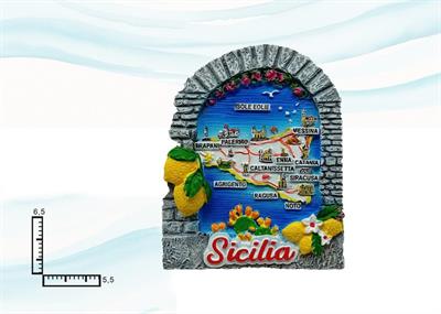 MAGNETE RESINA ARCO SICILIA