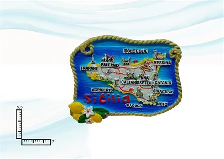 MAGNETE RESINA CORDA SICILIA