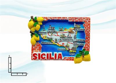 MAGNETE RESINA MURETTO SICILIA