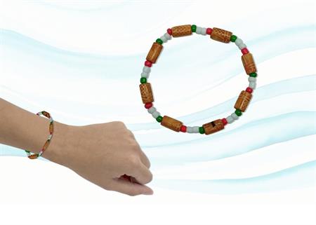 BRACCIALE CERAMICA MARRONE