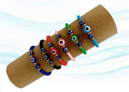 BRACCIALE COLORATO TUBO 60PZ