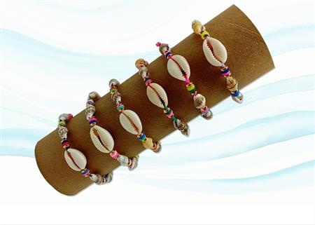 BRACCIALE CONCHIGLIE TUBO 60PZ