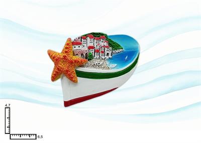 MAGNETE RESINA GOZZO GENERICO PAESAGGI S/4