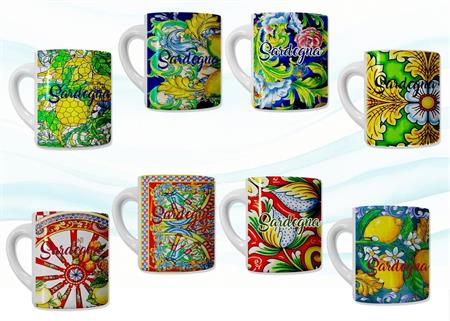 MUG CERAMICA BIANCO SUBLIMAZIONE CM10 ROSONI SARDEGNA