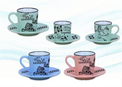 TAZZINA CERAMICA C/PIATTO C/SCATOLINA S/3 PERSONALIZZABILE