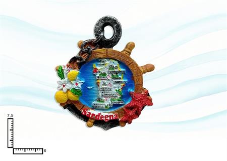 MAGNETE RESINA TIMONE SARDEGNA