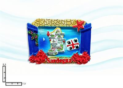MAGNETE RESINA FINESTRA SARDEGNA
