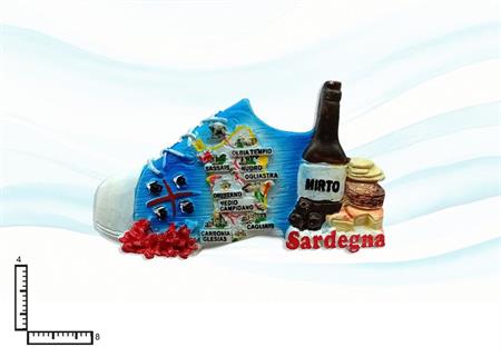 MAGNETE RESINA SNEAKERS SARDEGNA