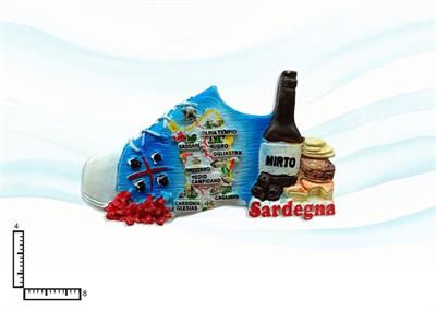 MAGNETE RESINA SNEAKERS SARDEGNA