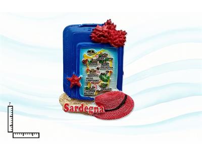 MAGNETE RESINA VALIGIA SARDEGNA
